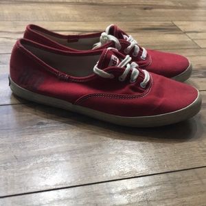 Taylor swifts limited edition -RED Keds. Size 7